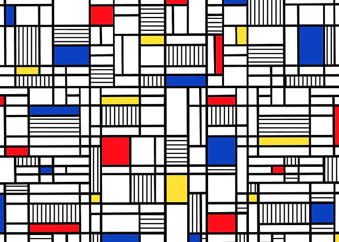 Map Lines Mond