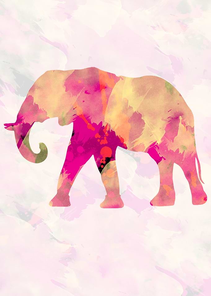 Abstract Elephant