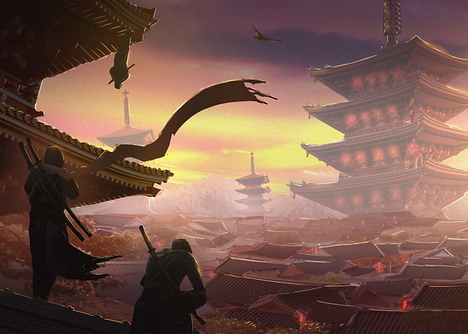 Concept art of Shinobis