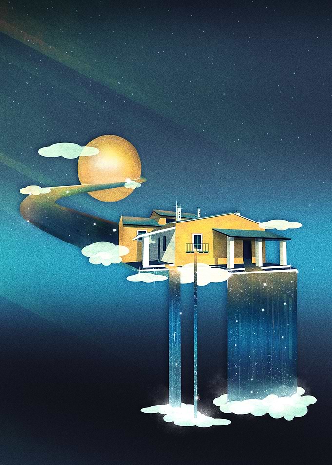Castle in Heaven | Digital Art, 2016