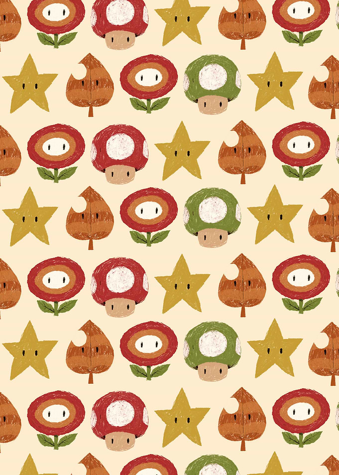 mario items!