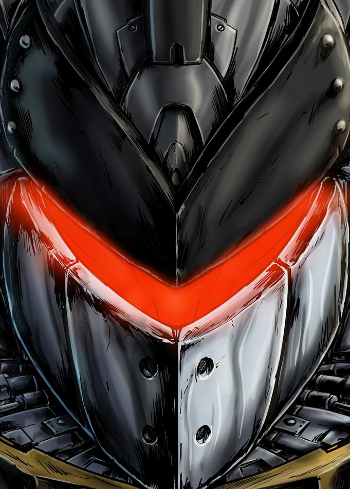 El Hombre Alacran Color close-up from comic.