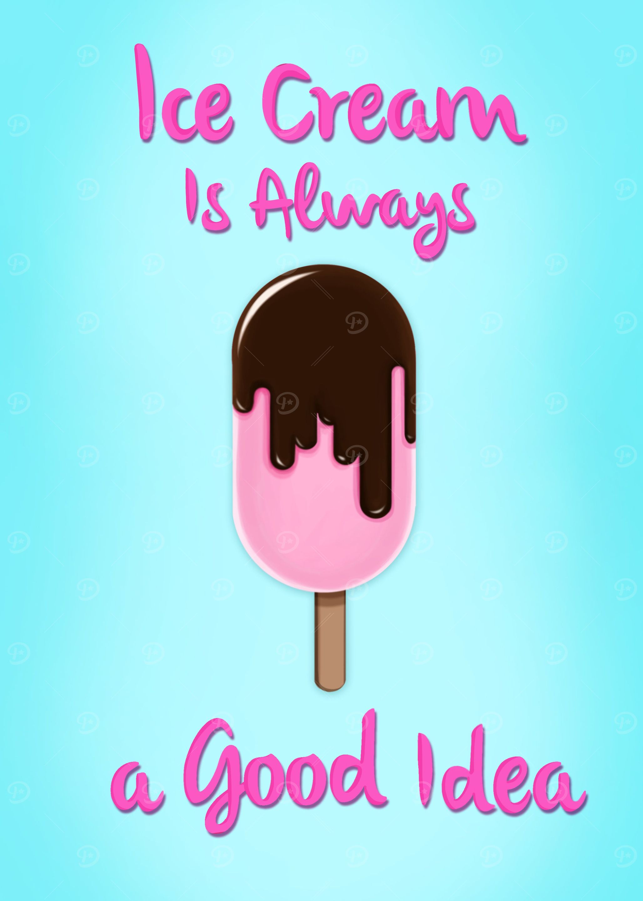 Ice cream is ALWAYS a GOOD idea!