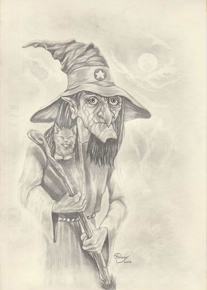 Witch, broom