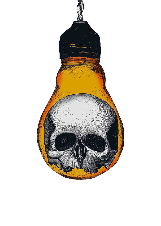 skull light