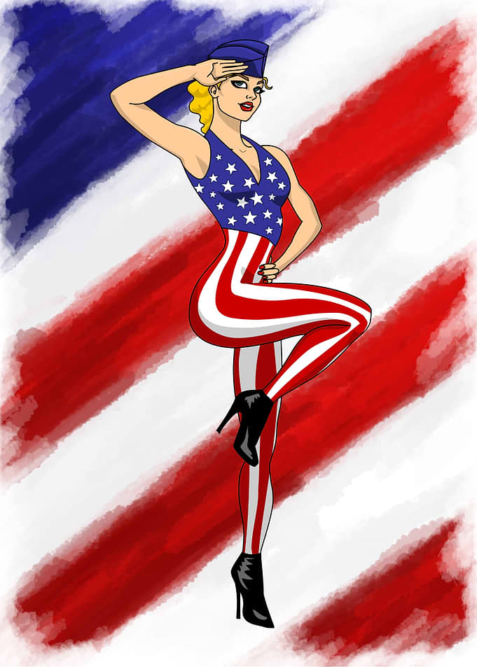 4th of July Girl