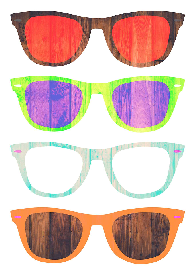Minimal Glasses Artwork