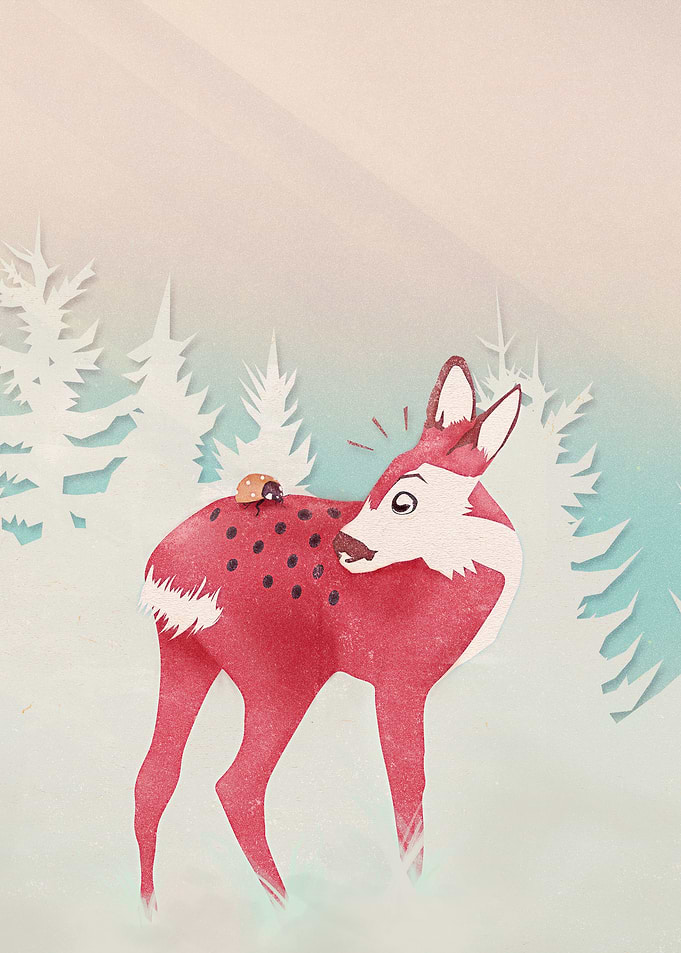 Oh Deer, what the Bug?! | Digital Art, 2016
