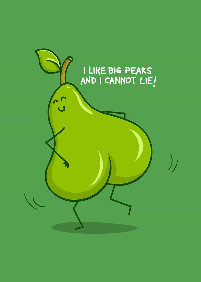 One sASSy pear