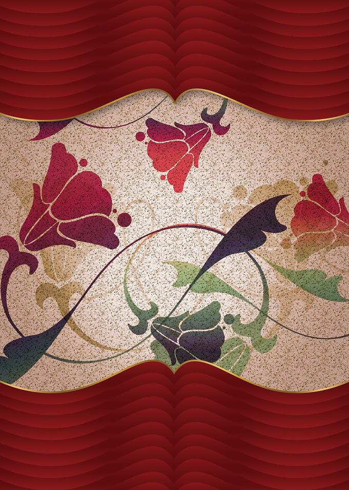 Petals - an abstract composition of beautiful flower pa ...
