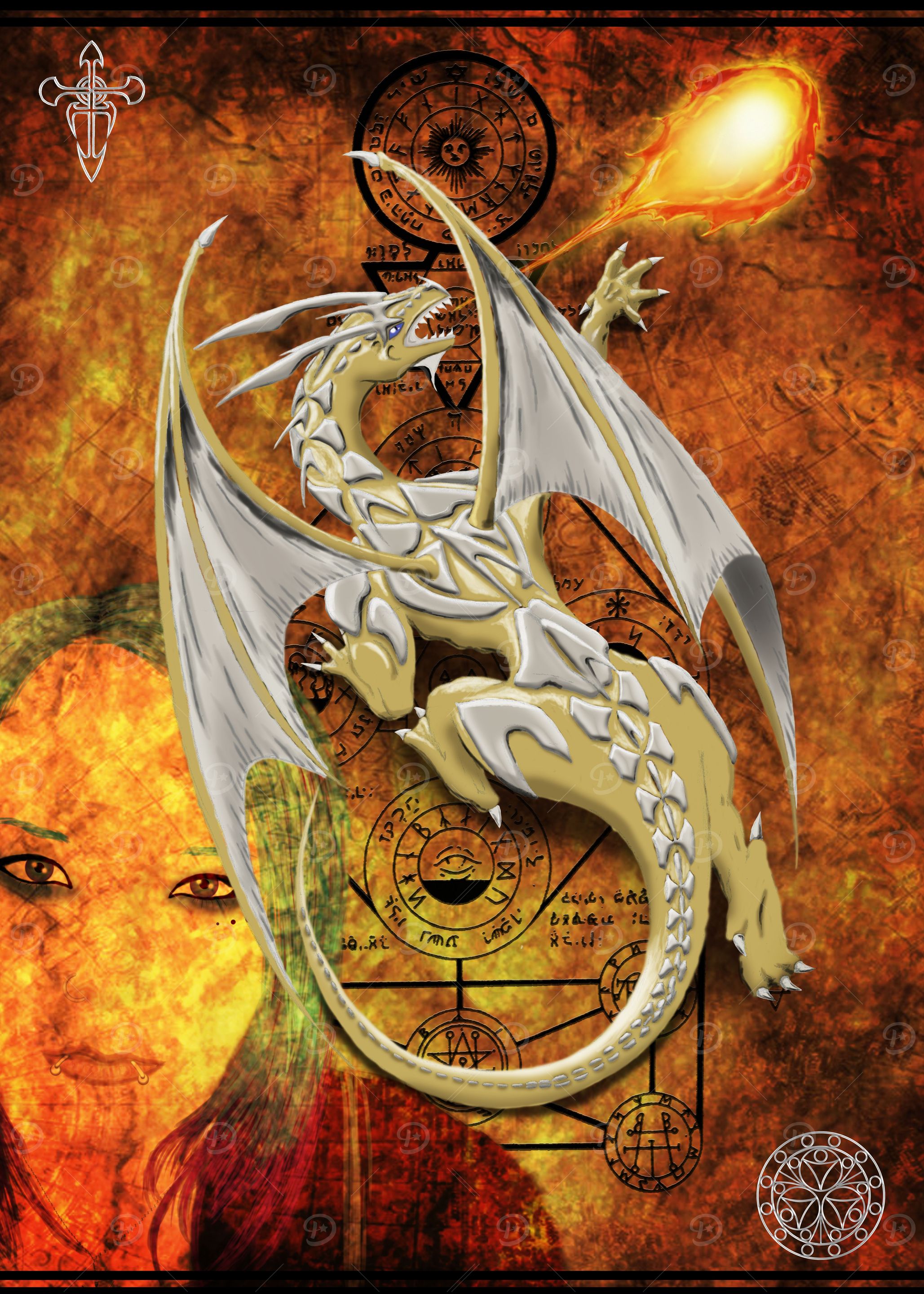 Gold Dragon, Inspired by The Slayers anime