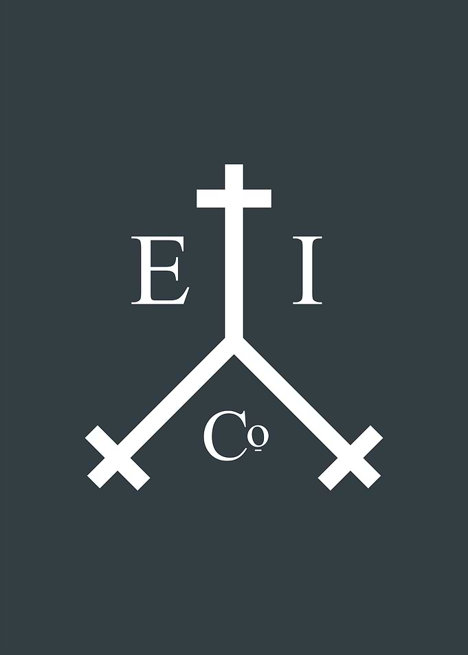 Minimalist East India Company Logo - often seen in medi ...