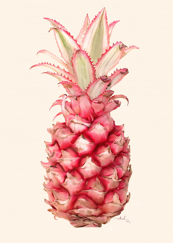 pink pineapple