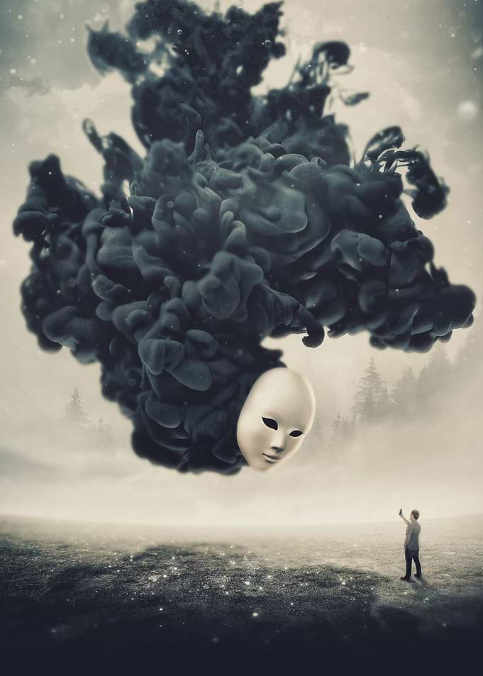 My original surrealism art exploring the modern desensi ...