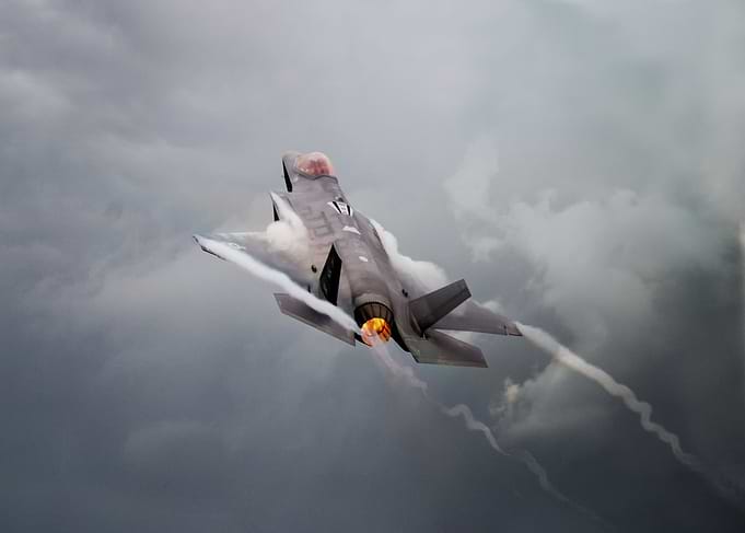The USAF F35A Joint Strike Fighter