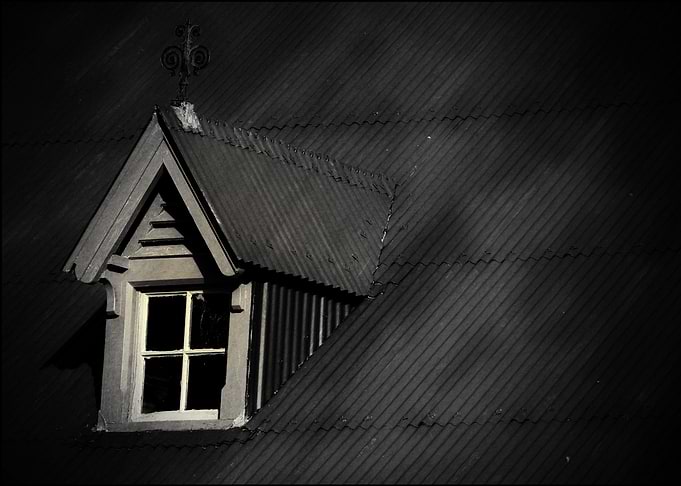 A single window in an old warehouse by Clare Bevan Phot ...