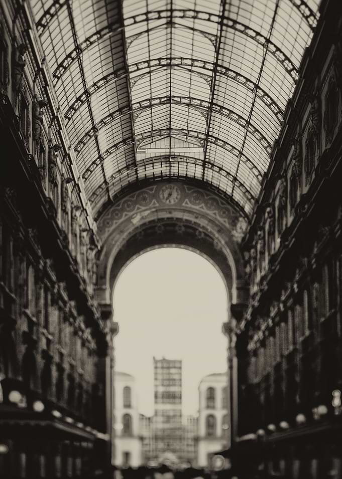 Galleria Vittorio Emanuele II, in Milan, Italy. I like ...