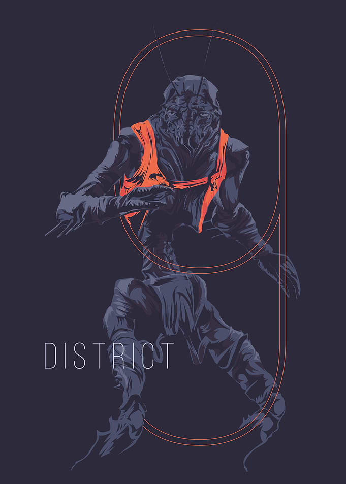 District 9 - movie poster