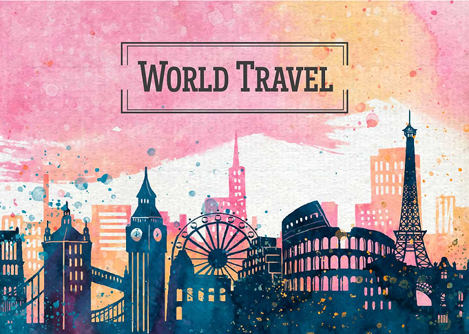 If you're a world traveler, like us, then you'll love t ...