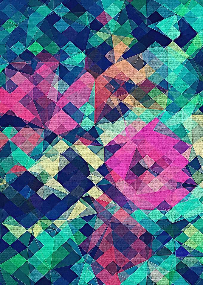 Fruity Rose Fancy Colorful Abstraction Pattern Design G ...