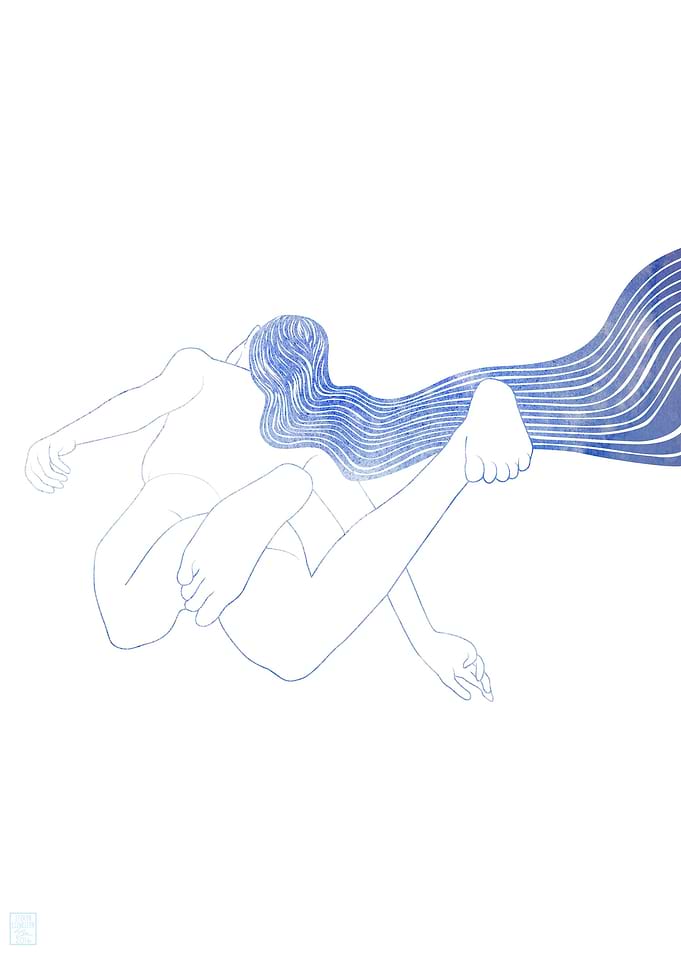 Water Nymph 55 — A mythological sea nymph created with ...