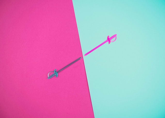 Magenta vs Cyan