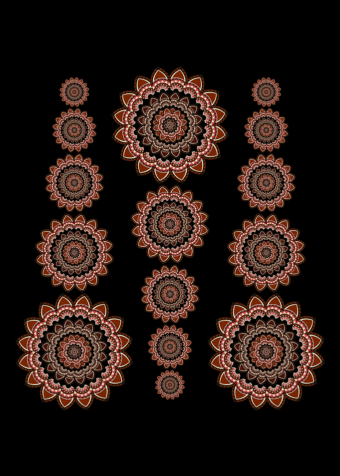 Bohemian pattern