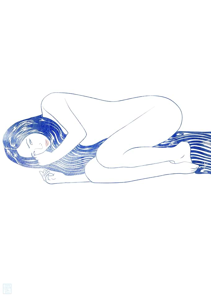 Water Nymph 60 — A mythological sea nymph created with ...