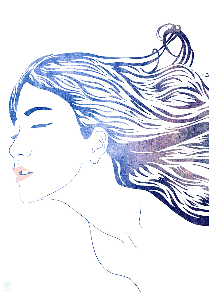 Water Nymph 57 — A mythological sea nymph created with ...
