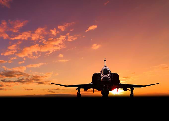 F4 Phantom sunset