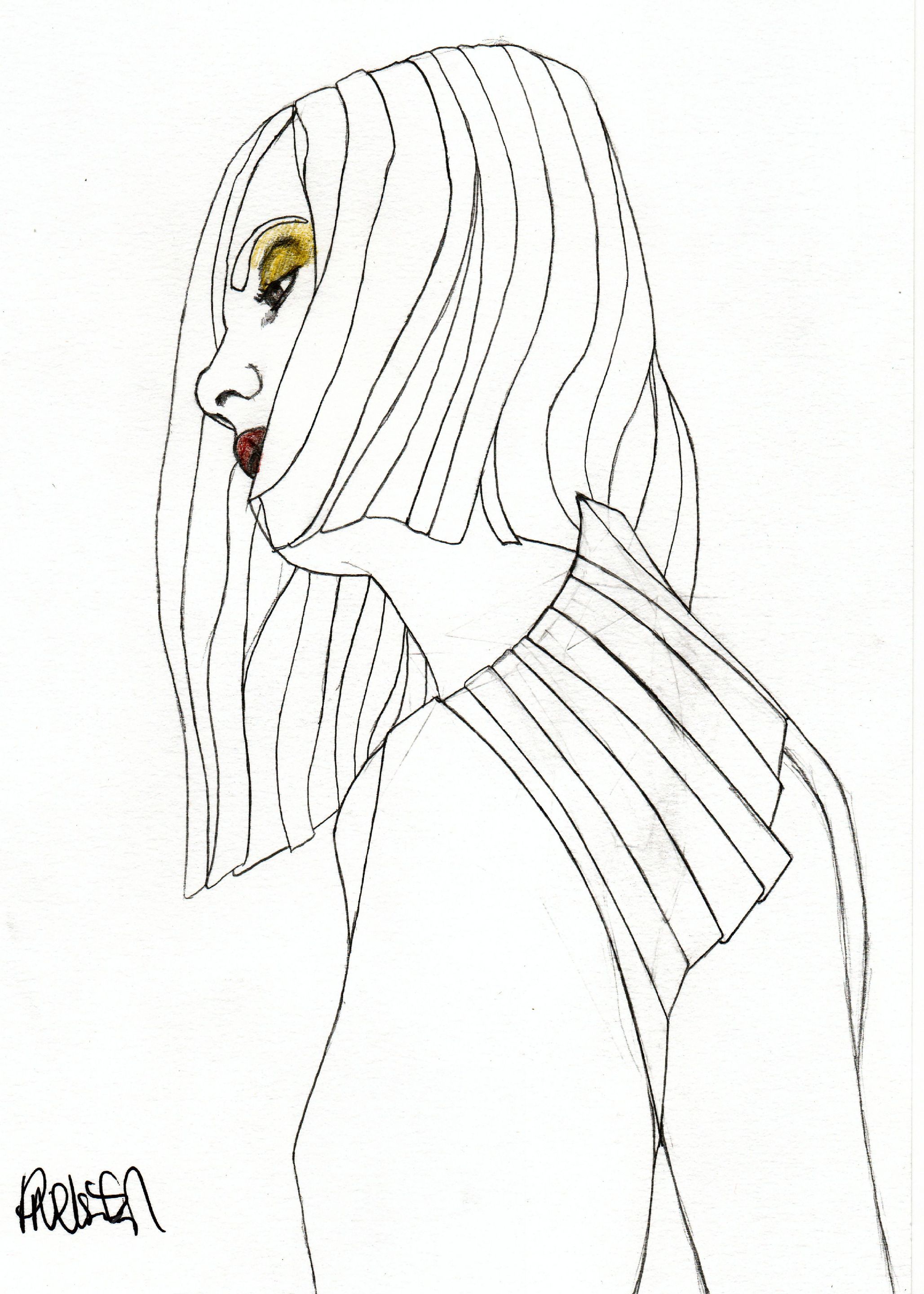 Part of a series of fashion illustrations. The Original ...