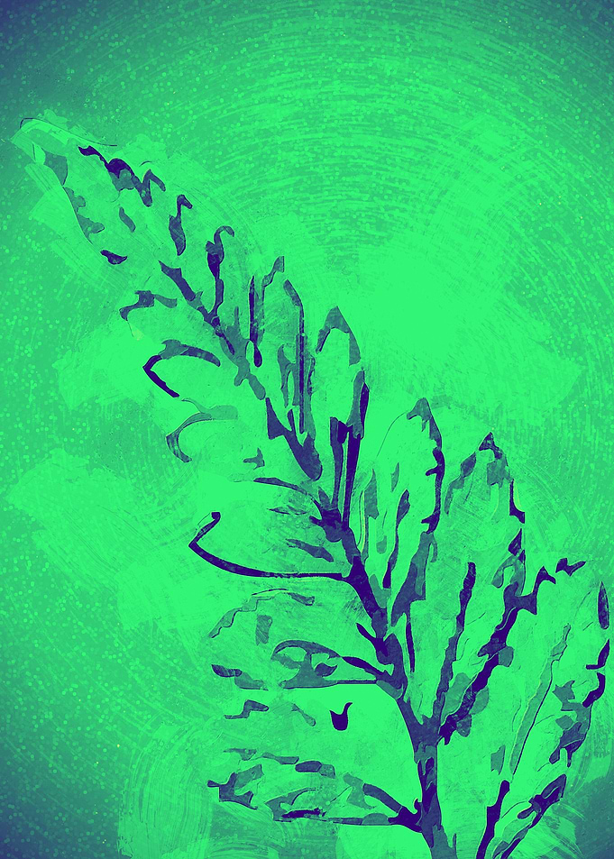 Leaf Painting