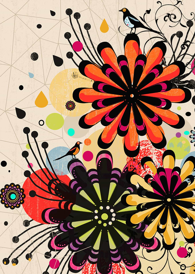 An abstract floral composition :)
