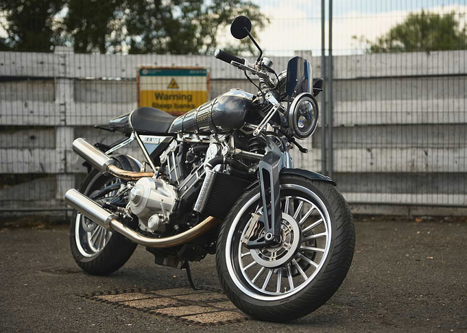 Modern Brough Superior SS 100 British bike
