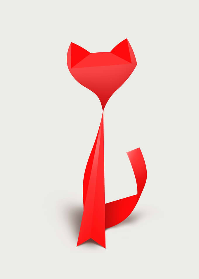 Origami Red