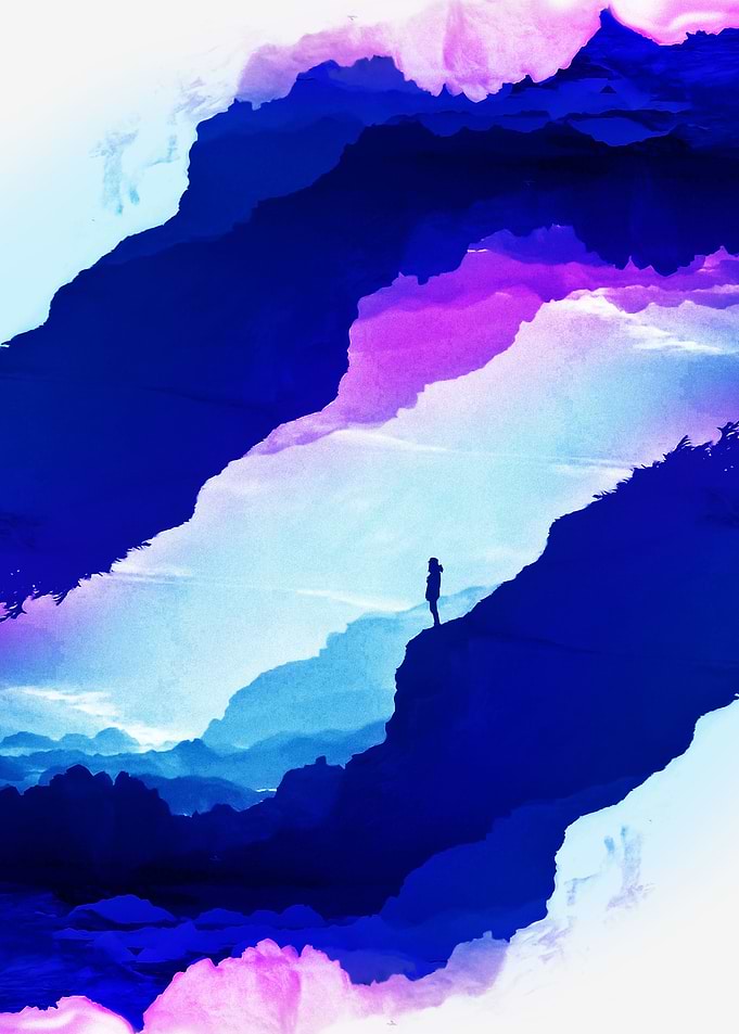 Violet dream of Isolation.