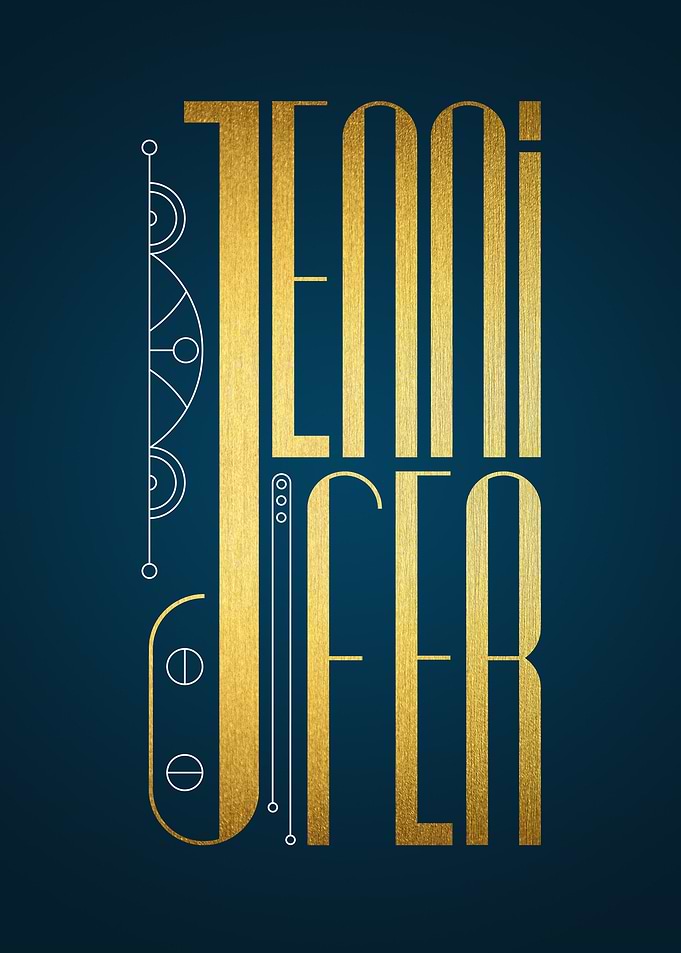 JENNIFER. 'My Name' Collection: Typography designed by ...