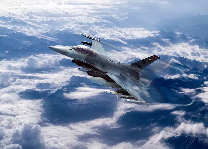 F16 Fighting Falcon. US Air Force F16 fighting falcon ...