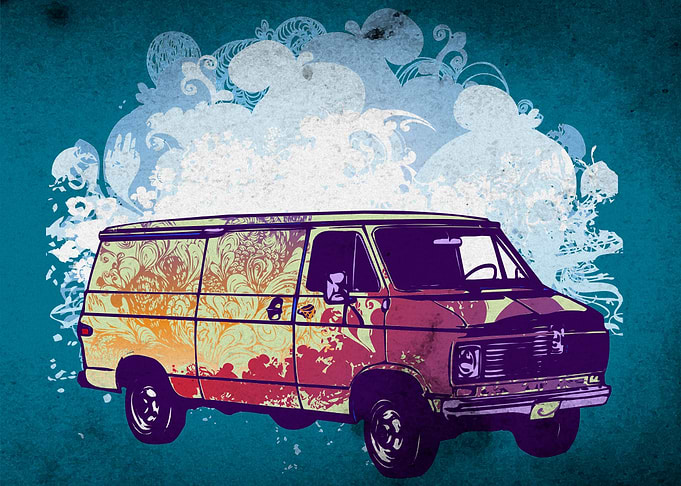 60's surf van