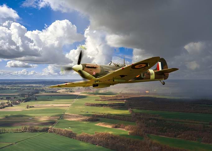 Supermarine Spitfire, the RAFs famous ww2 fighter, the ...