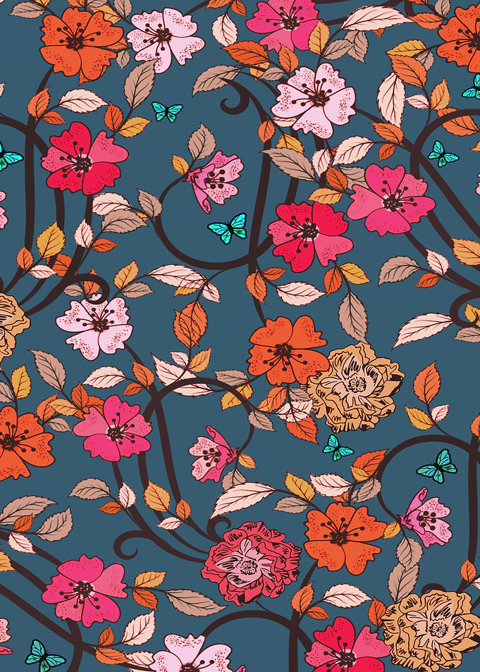 A lovely floral pattern :)