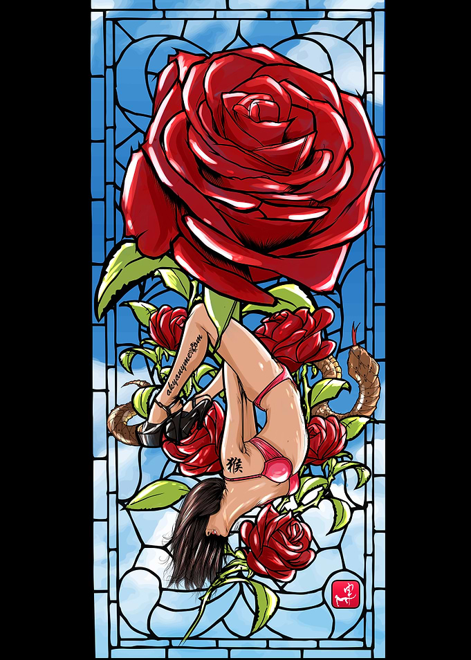 Red Roses. A tribute to love.