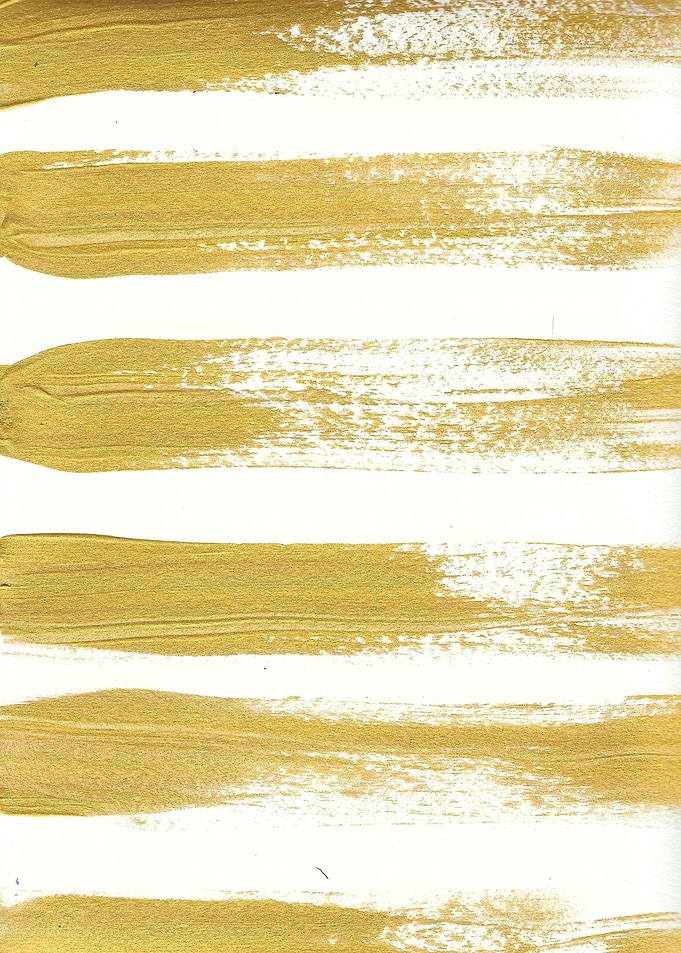 Gold Paint Stripes on white background by Lisa Guen Des ...