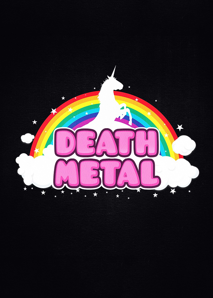 Full 100% Massive Death Metal Head Bang Spirit Guarante ...