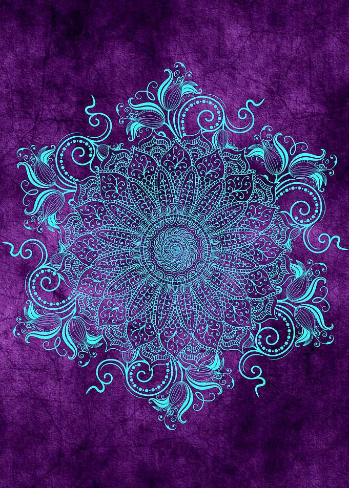 Mandala - Grape