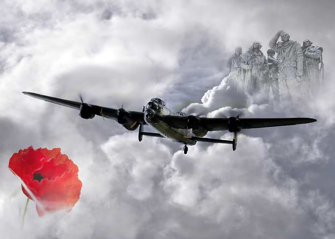 A tribute to Bomber Command and all the brave men who m ...