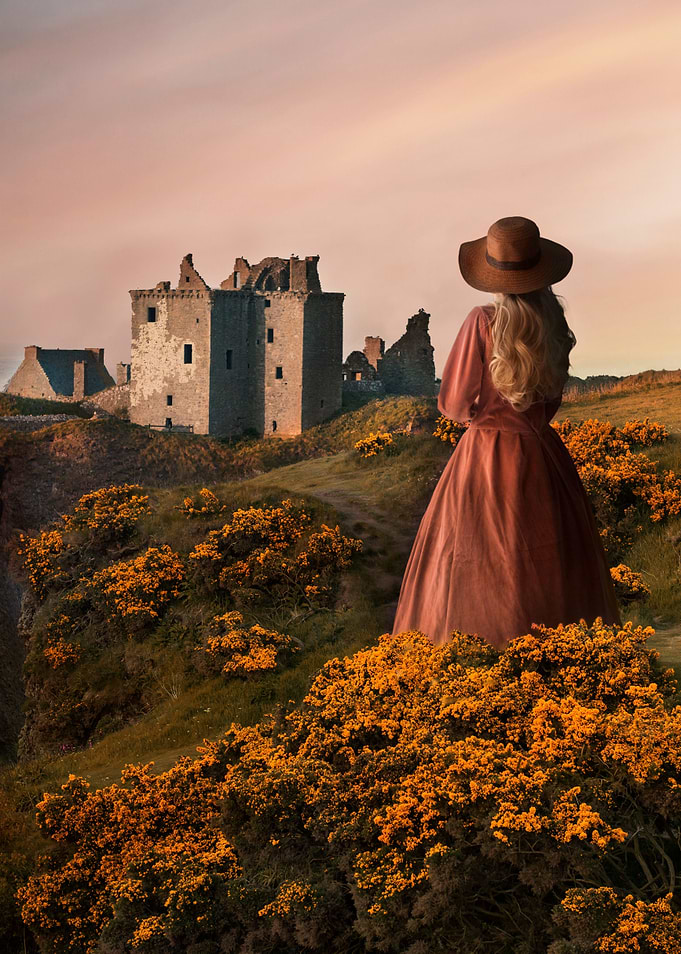 Sunny evening in Scottland