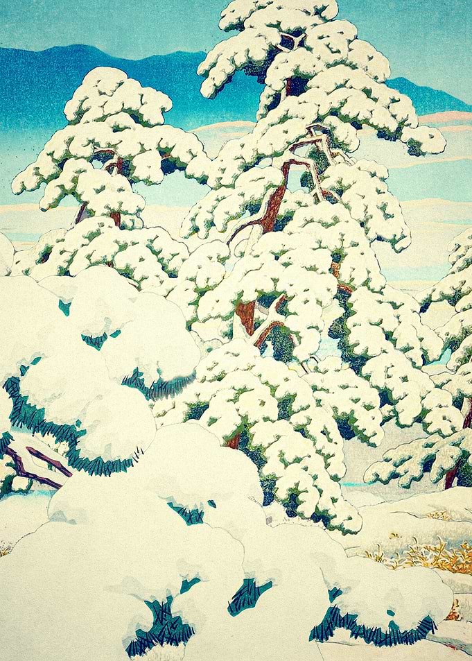I am deeply inspired by the masters of Japanese Ukiyo-e ...