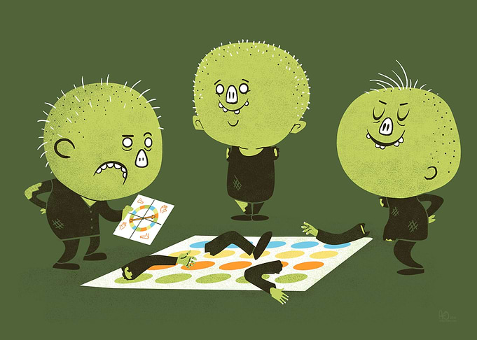 Zombie Twister!