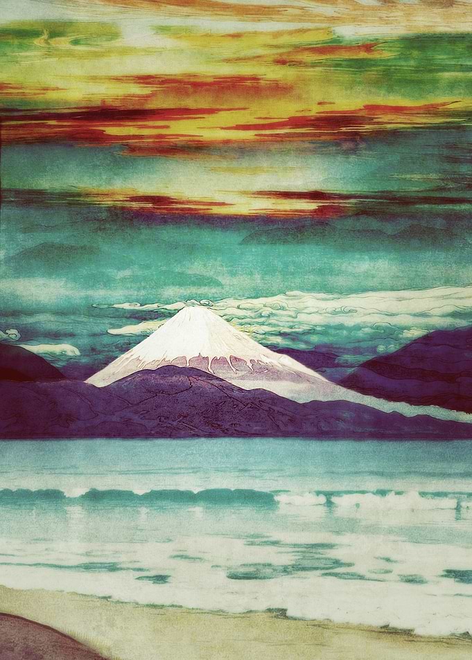 I am deeply inspired by the masters of Japanese Ukiyo-e ...